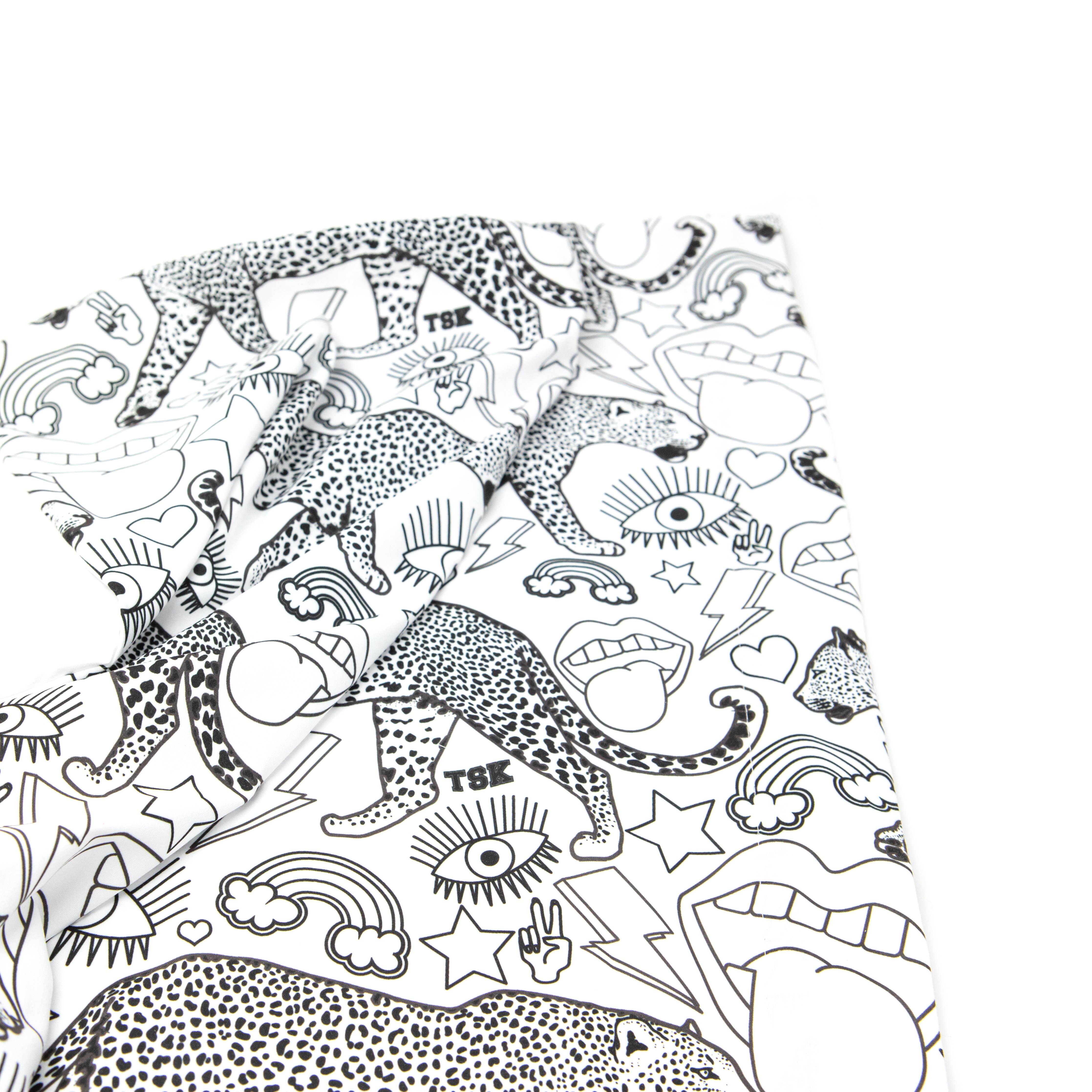 The Sis Kiss - Wholesale Bedding Pillowcase/Sham - Tsk Color Me Pillowcase3