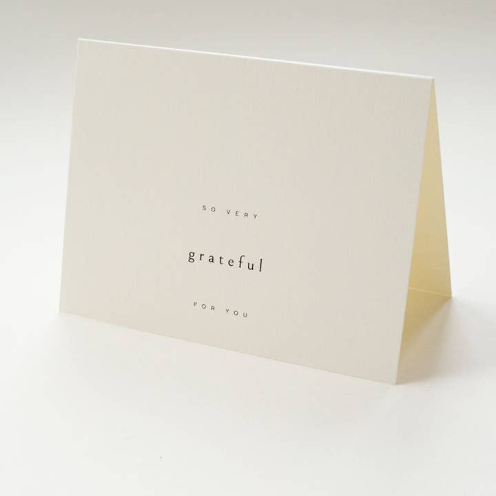 Jaymes Paper - Wholesale Thank You Card - Thank You No. 054