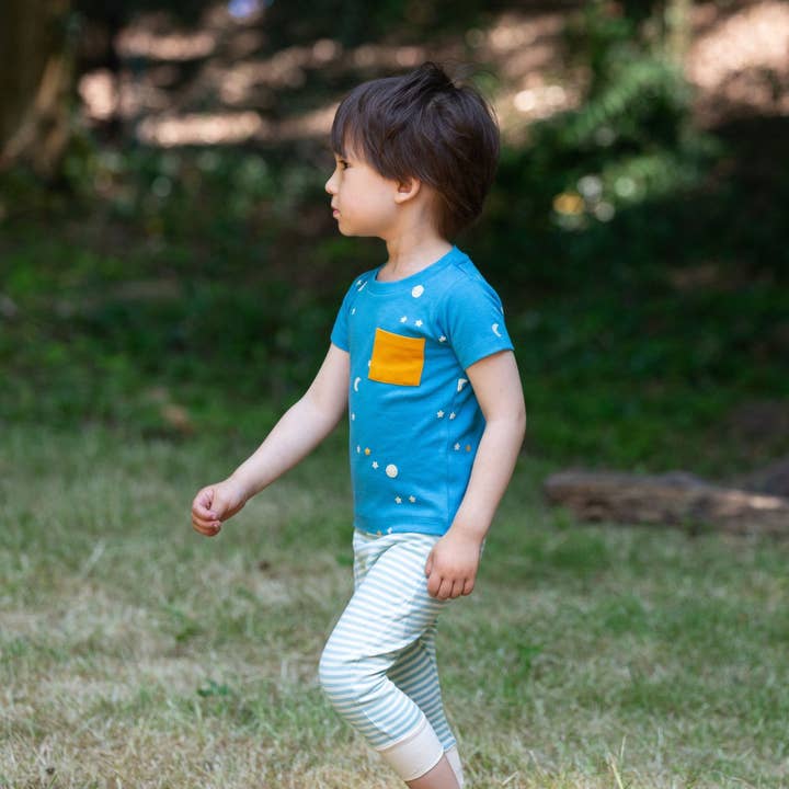 Dawn Organic T-Shirt & Jogger Playset for wholesale by Little Green Radicals EU