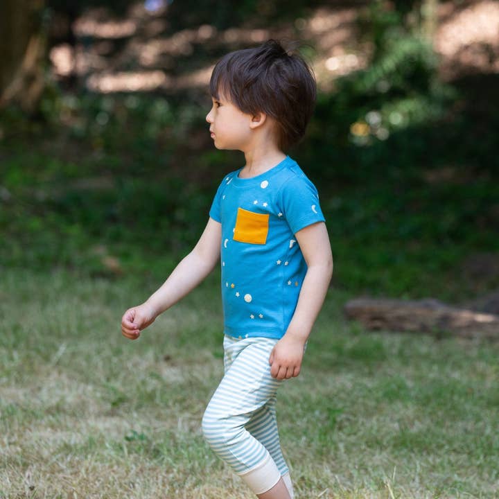 Dawn Organic T-Shirt & Jogger Playset for wholesale by Little Green Radicals