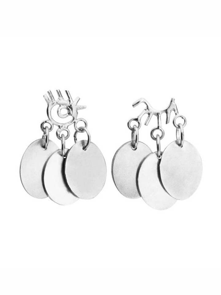 Susan Driver One Eye Open oorbellen voor wholesale door Tluxe