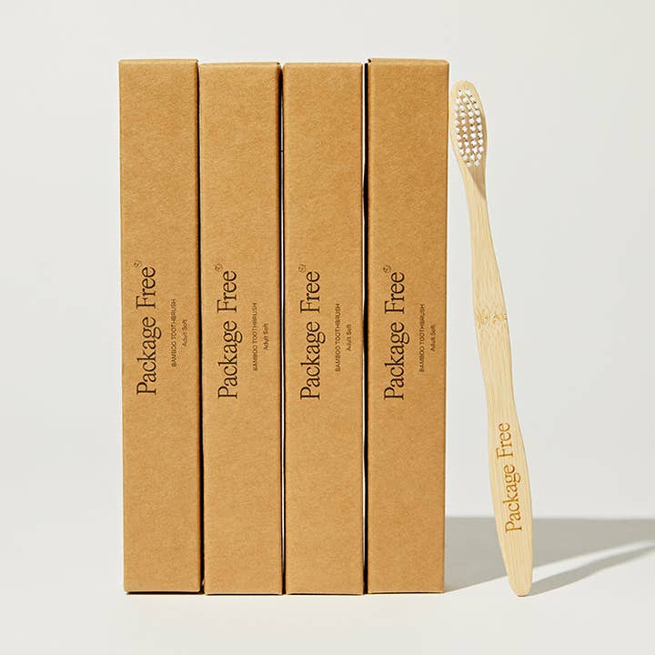 Tandenborstel voor volwassenen - 4 stuks voor wholesale door Package Free