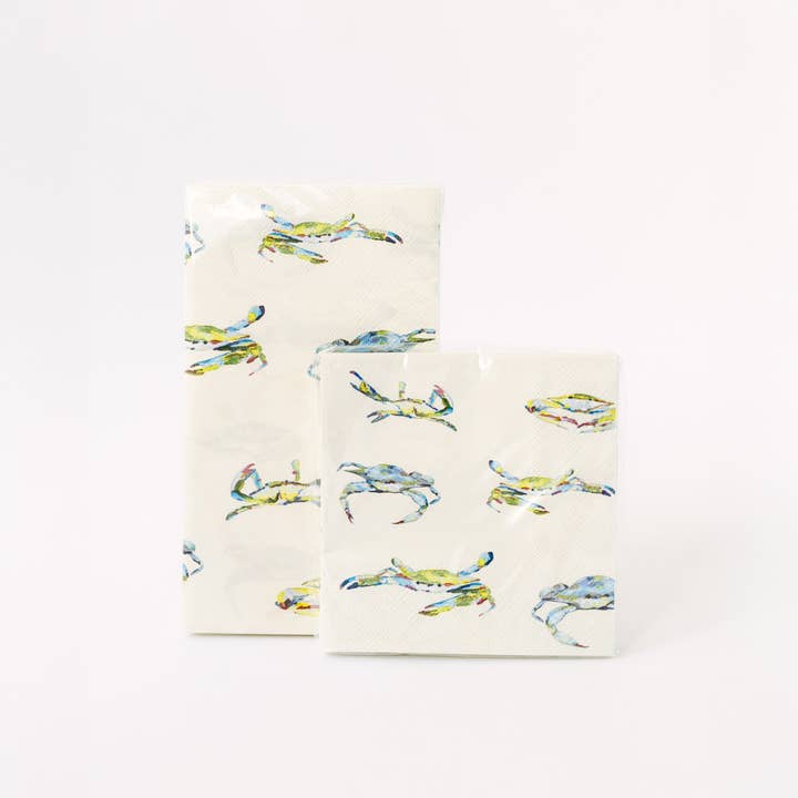 Kim Hovell Art - Wholesale Hand Towel - Guest Towel (Set of 12) - Bay Blues