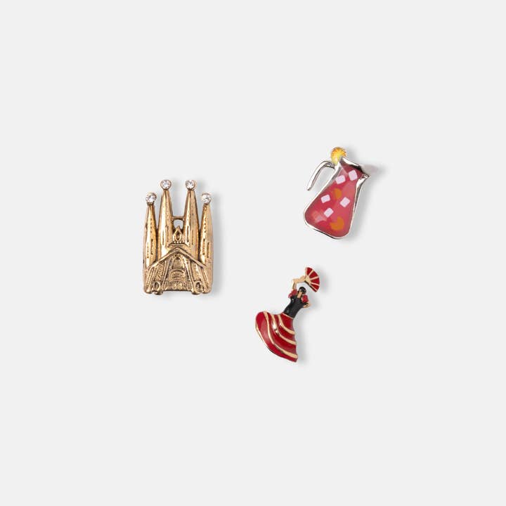 Spain Travels Charm Trio for wholesale by Origami Owl