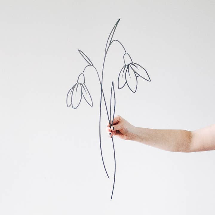 Décoration murale en perce-neige pour la vente par Keystone Steel Co.