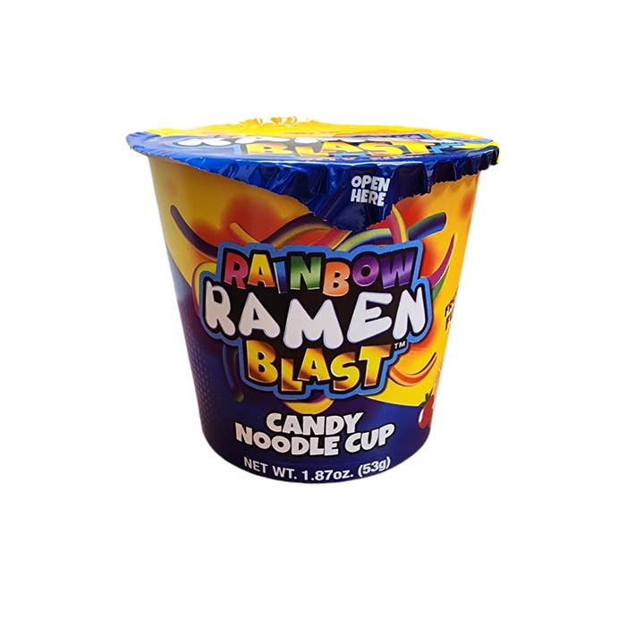 Grandpa Joe's Candy Shop - Wholesale Snack Bar - Rainbow Ramen Blast 12ct Display