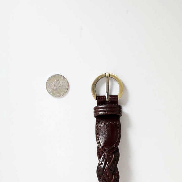 Leto Accessories - Wholesale Belt - Women's - Classic Leather Braided Belt β Perfect for Any Look π10