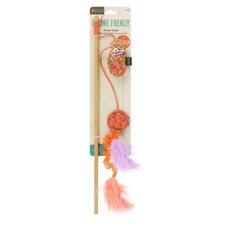 P.L.A.Y. Pet Lifestyle and You - Wholesale Pet Toy - Cat - Feline Frenzy Wand Toy - Swatlami2