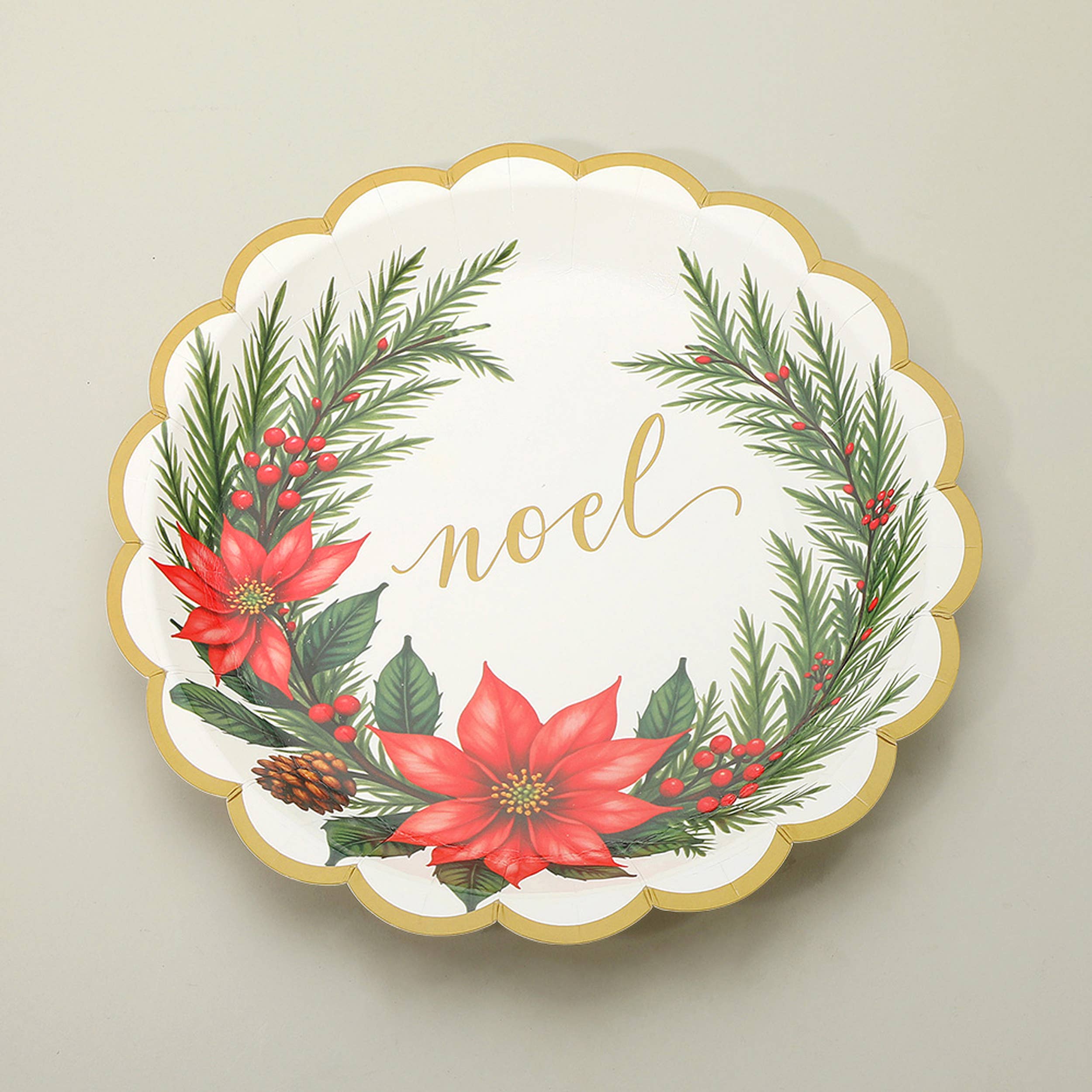 Happy PoP - Wholesale Disposable Plate - Christmas Themed Paper Plates - Assorted2