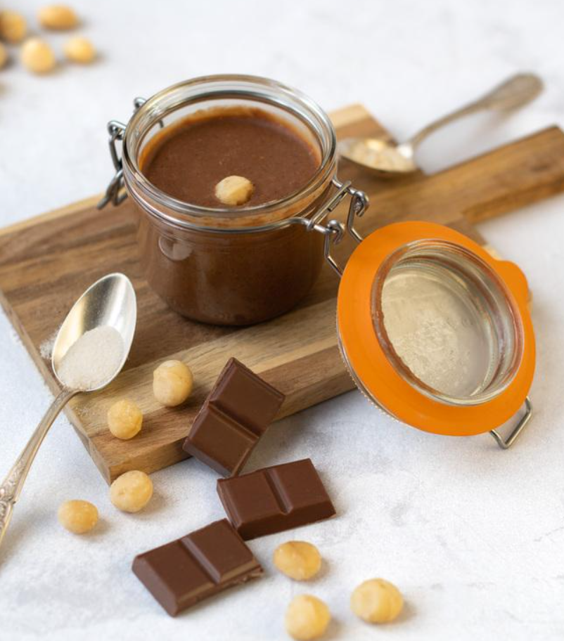 Mon jardin chocolaté - Wholesale Nut Butter - Macadamia nuts organic milk spread1
