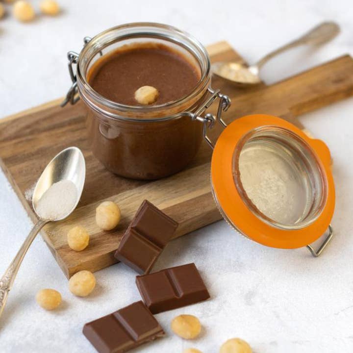 Mon jardin chocolaté - Wholesale Nut butter - Macadamia nuts organic milk spread1