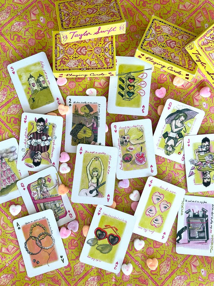 Eras Pop Star Playing Cards for wholesale by Bri Bowers