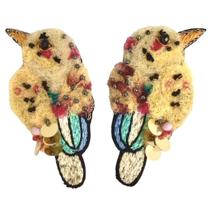 Pendientes pájaro para venta al por mayor de Allie Beads