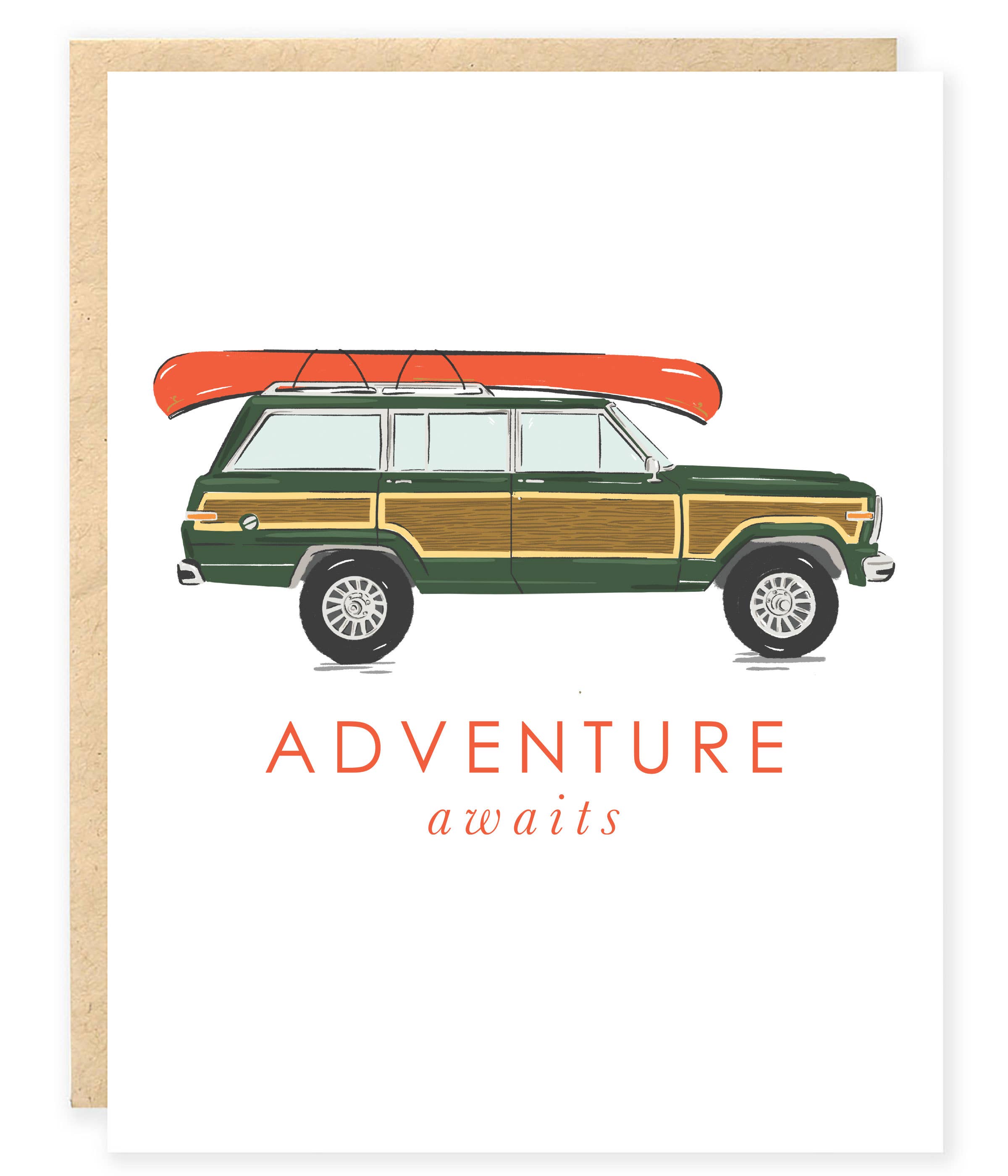 The Grove Street Press - Wholesale Travel Card - Adventure Awaits0