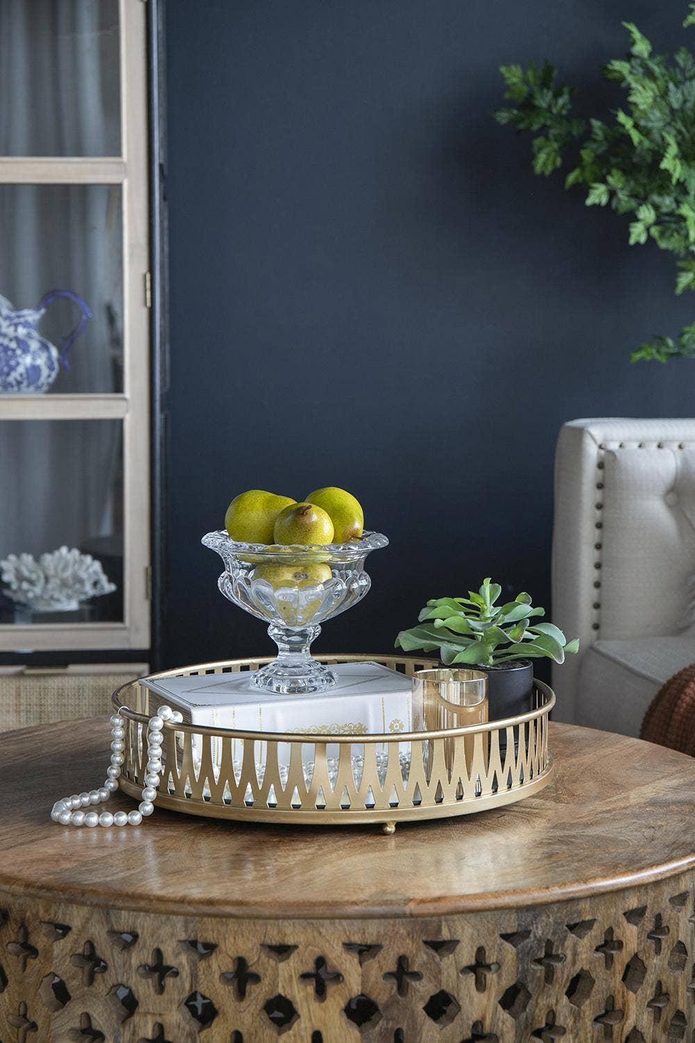 A&B Home Group Inc. - Wholesale Decorative Plate/Dish/Bowl - Omari Crystal Display Bowl,Medium7