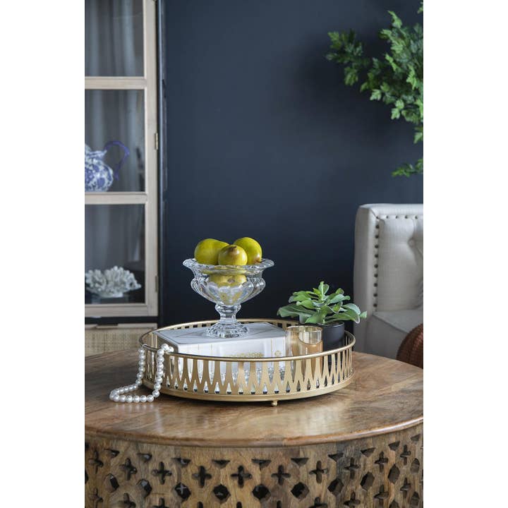 A&B Home Group Inc. - Wholesale Decorative Plate/Dish/Bowl - Omari Crystal Display Bowl,Medium7