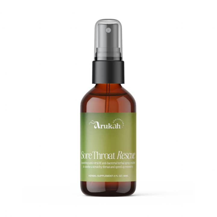 Spray de Secours pour Gorge Irritée pour la vente par Arukah Apothecary