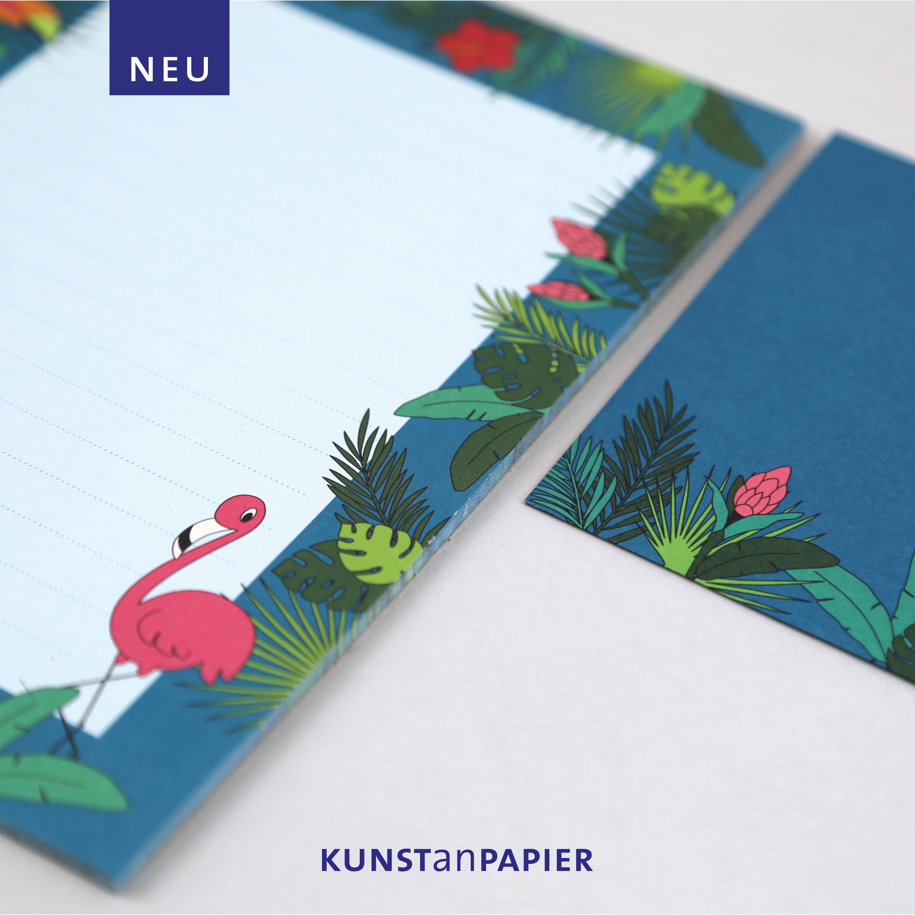 Kunst an Papier - Wholesale Notepad - Flamingo Fiona Notepad3