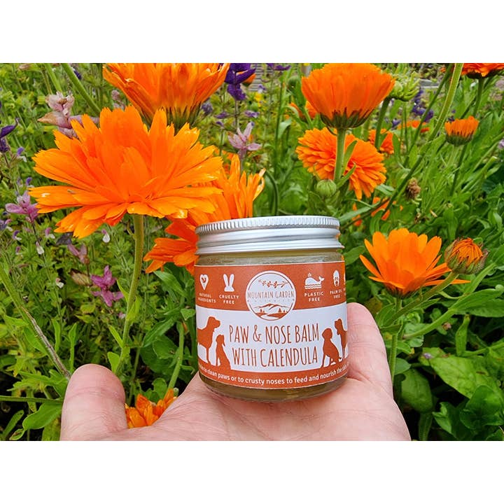 Mountain Garden Botanics - Wholesale Pet Balm - Dog - Calendula Paw and Nose Balm for Dogs
