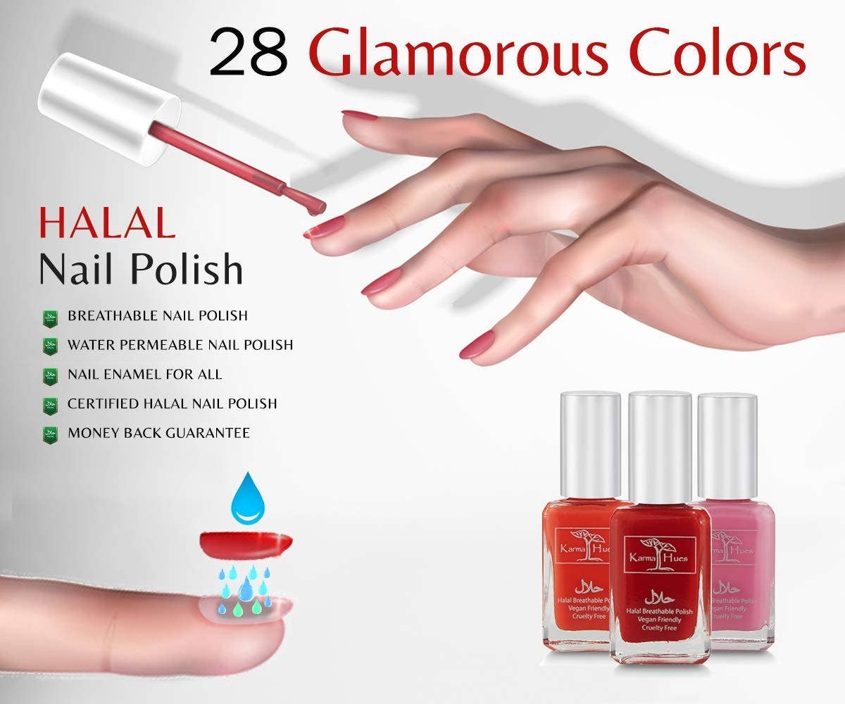 Karma Organic spa - Wholesale Nail Polish - Almas - Karma Halal Certified Nail Polish Truly Breathable3