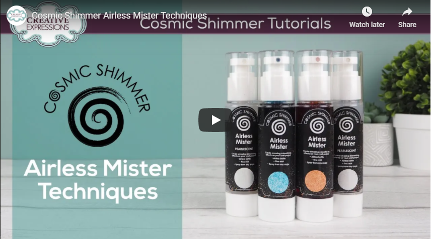 Ecstasy Crafts Distributing - Wholesale Craft Supplies - Cosmic Shimmer Airless Mister36