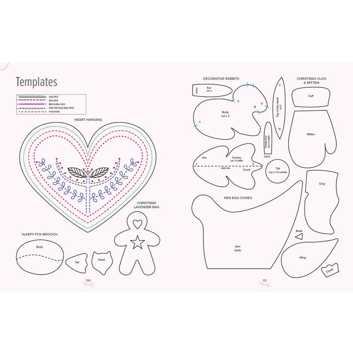 Penguin Random House LLC - Wholesale Crafts, Hobbies & DIY - A Year of Felt Decorations15