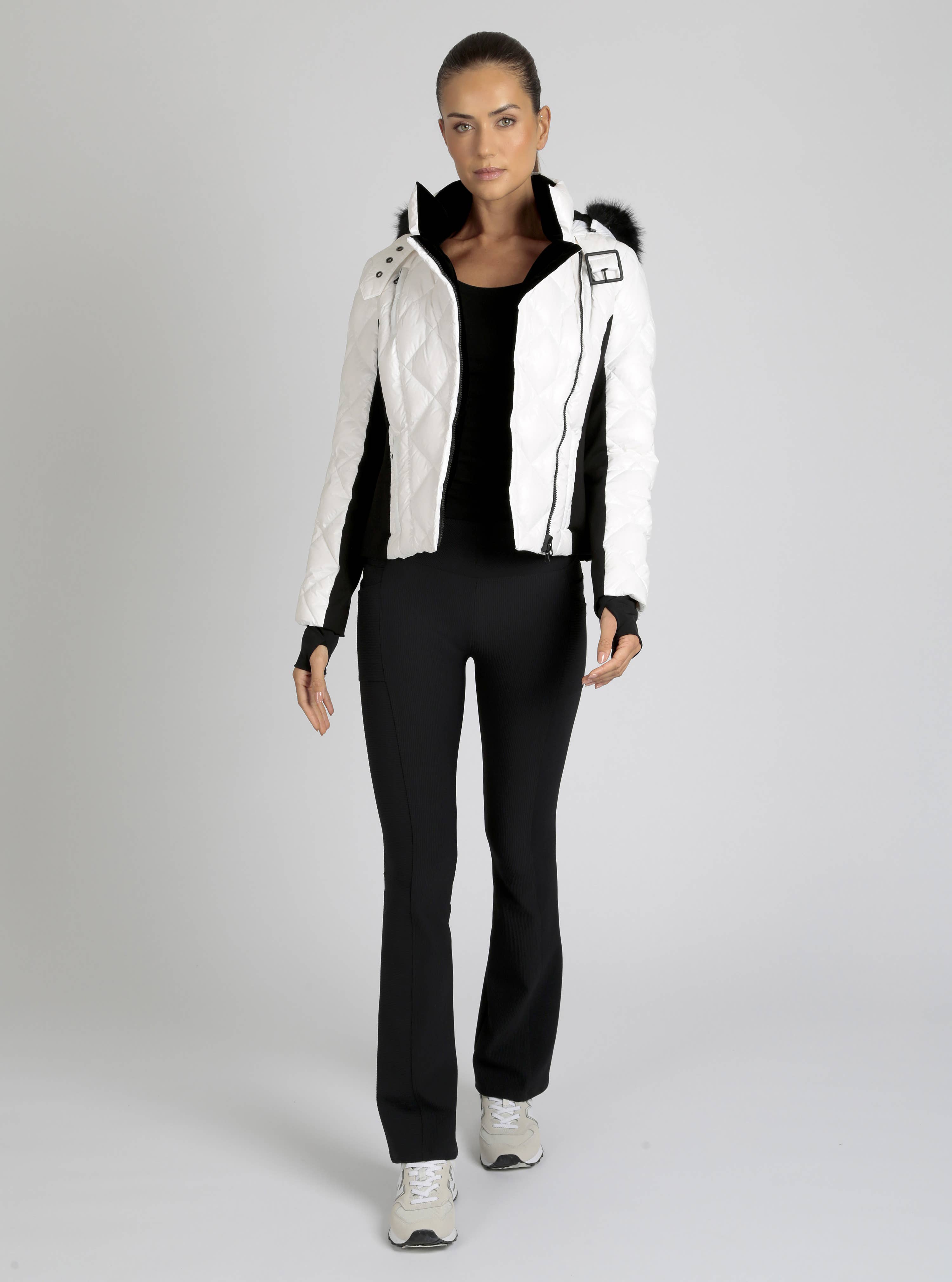 Blanc Noir - Wholesale Puffer Jacket - Women's - Jet Setter Jacket JLS10