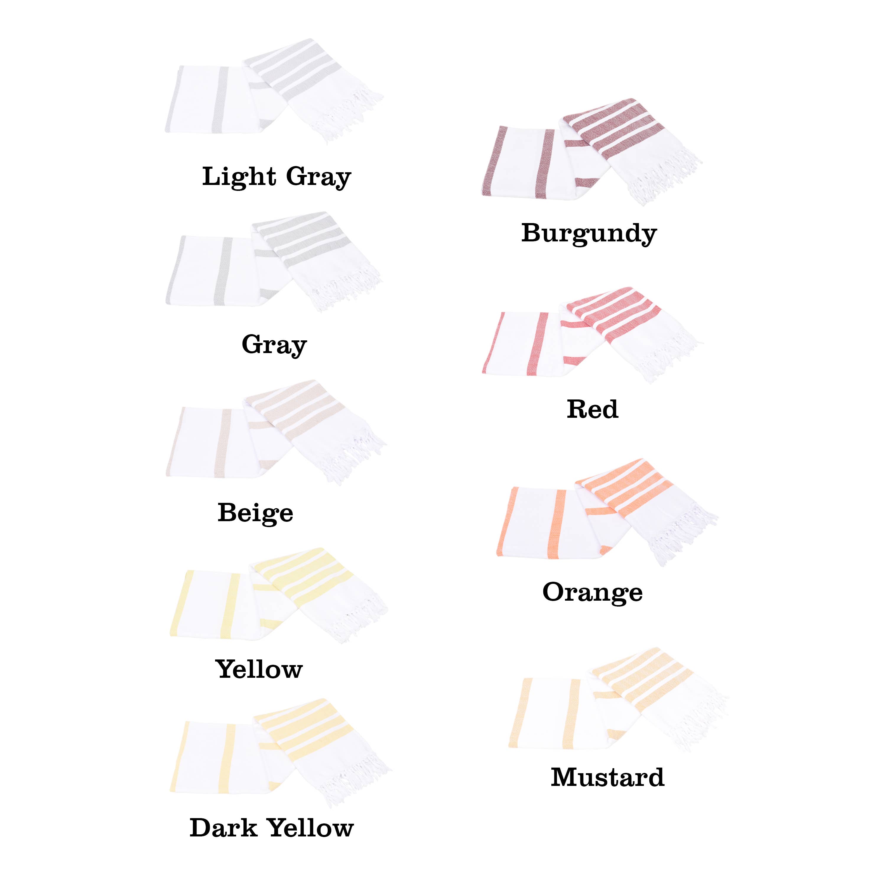 Anatolia Loom - Wholesale Beach Towel - Colorful Striped Turkish Towels – Organic & Lightweight43