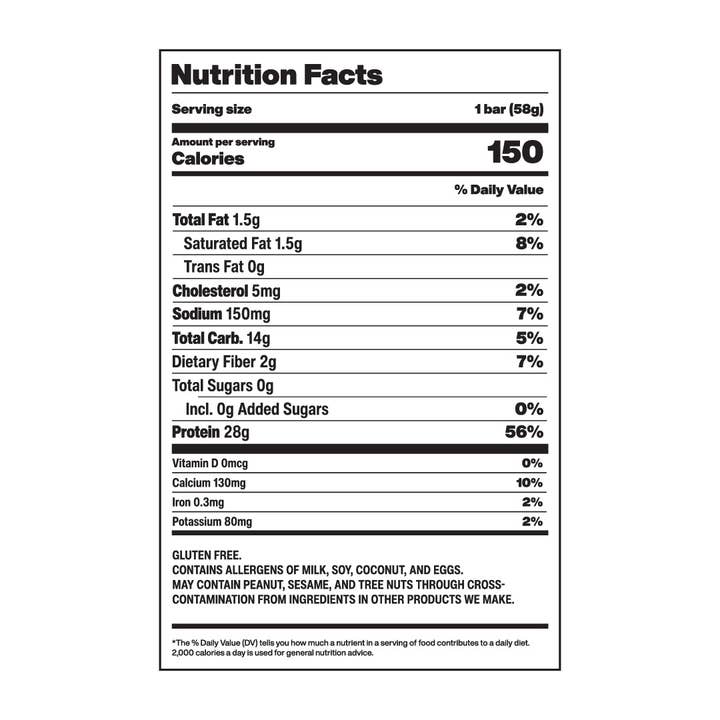 David Protein - Wholesale Snack Bar - Blueberry Pie Protein Bar Mastercase (72 Total Bars)2