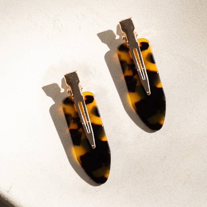 Peignee Paris - Wholesale Hair Clip - Women's - Panther hair clips (pair)0