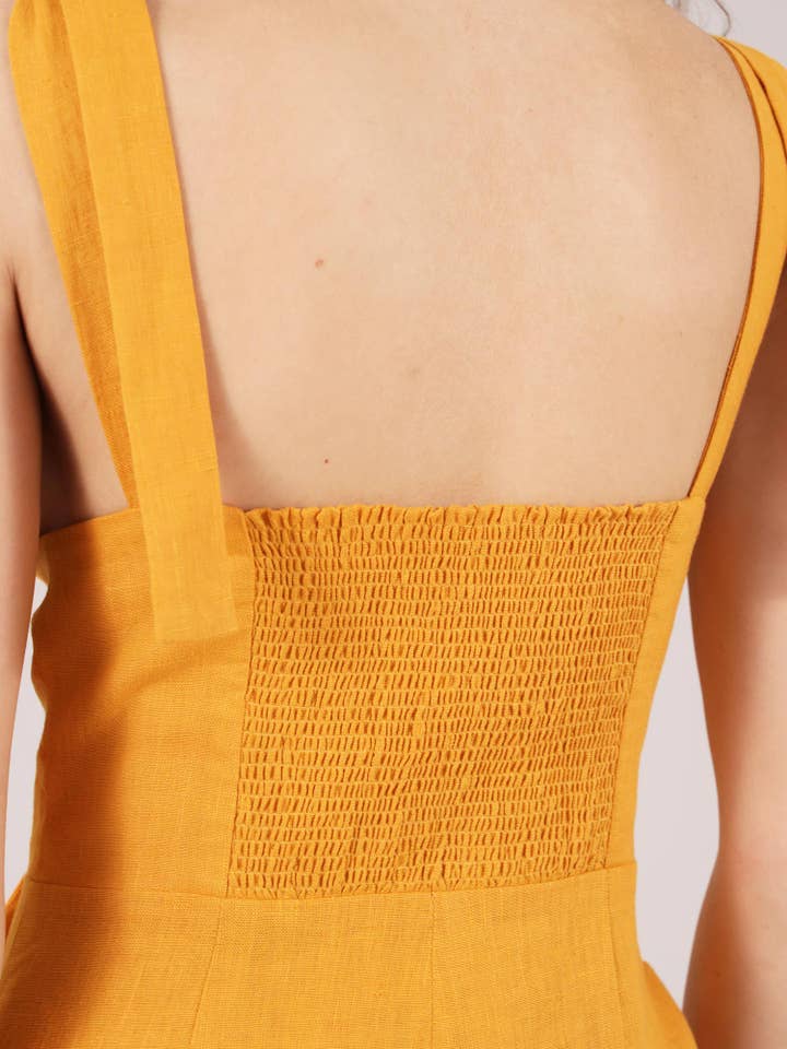 Linen Dress for wholesale by blonde gone rogue