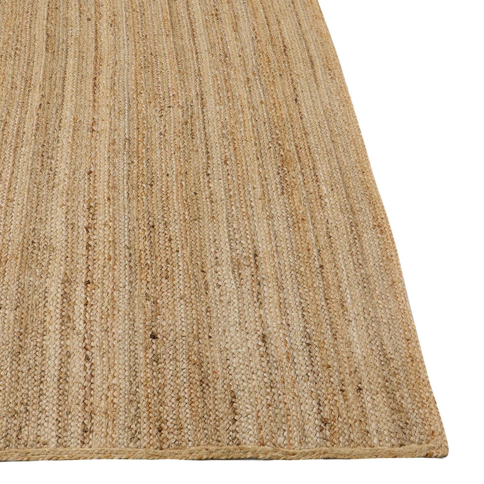· REDEARTH · Rectangular Jute Area Rug 8'x10' Natural Rug for wholesale on Faire3
