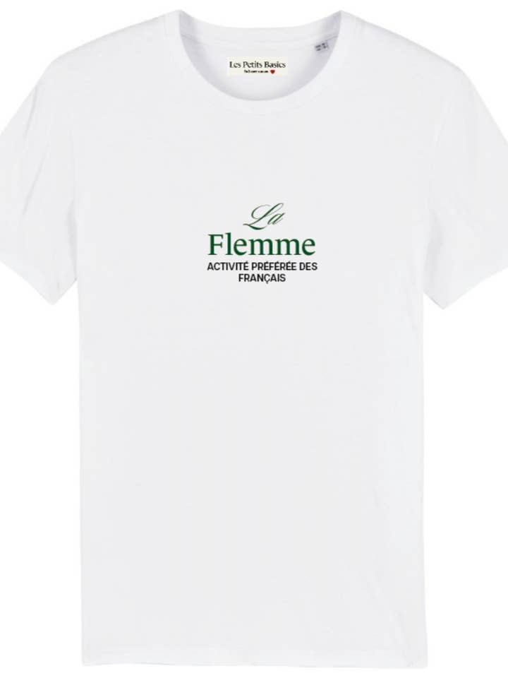 Den dovne T-shirt i bomuld, unisex for engroshandel hos Les Petits Basics