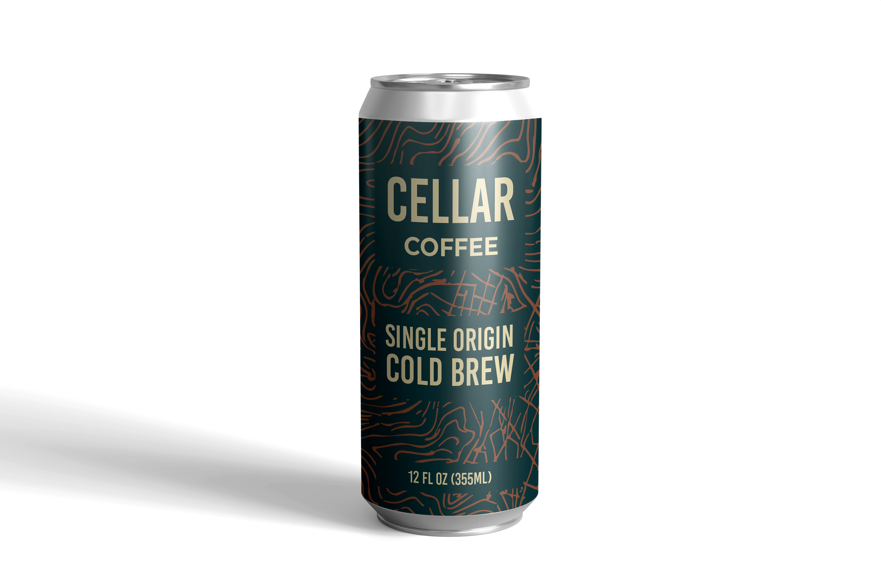 Cellar Coffee Company - Wholesale Iced Coffee/Cold Brew - Cellar Coffee Single Origin Cold Brew (12 oz sleek cans)0