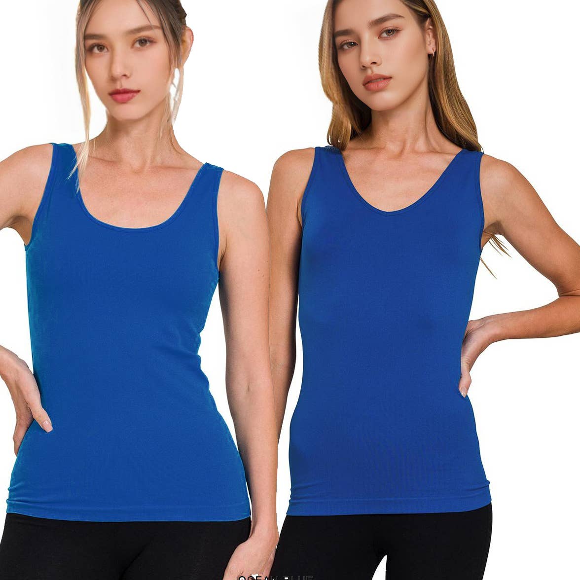 42POPS – wholesale Tank top – Women′s – .V-neck/U-neck Seamless Tank26