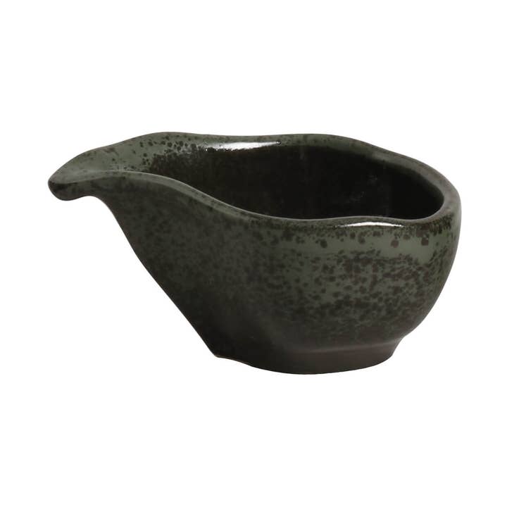 Green Teardrop Stoneware Greenery 1.35 Oz for wholesale on Faire0