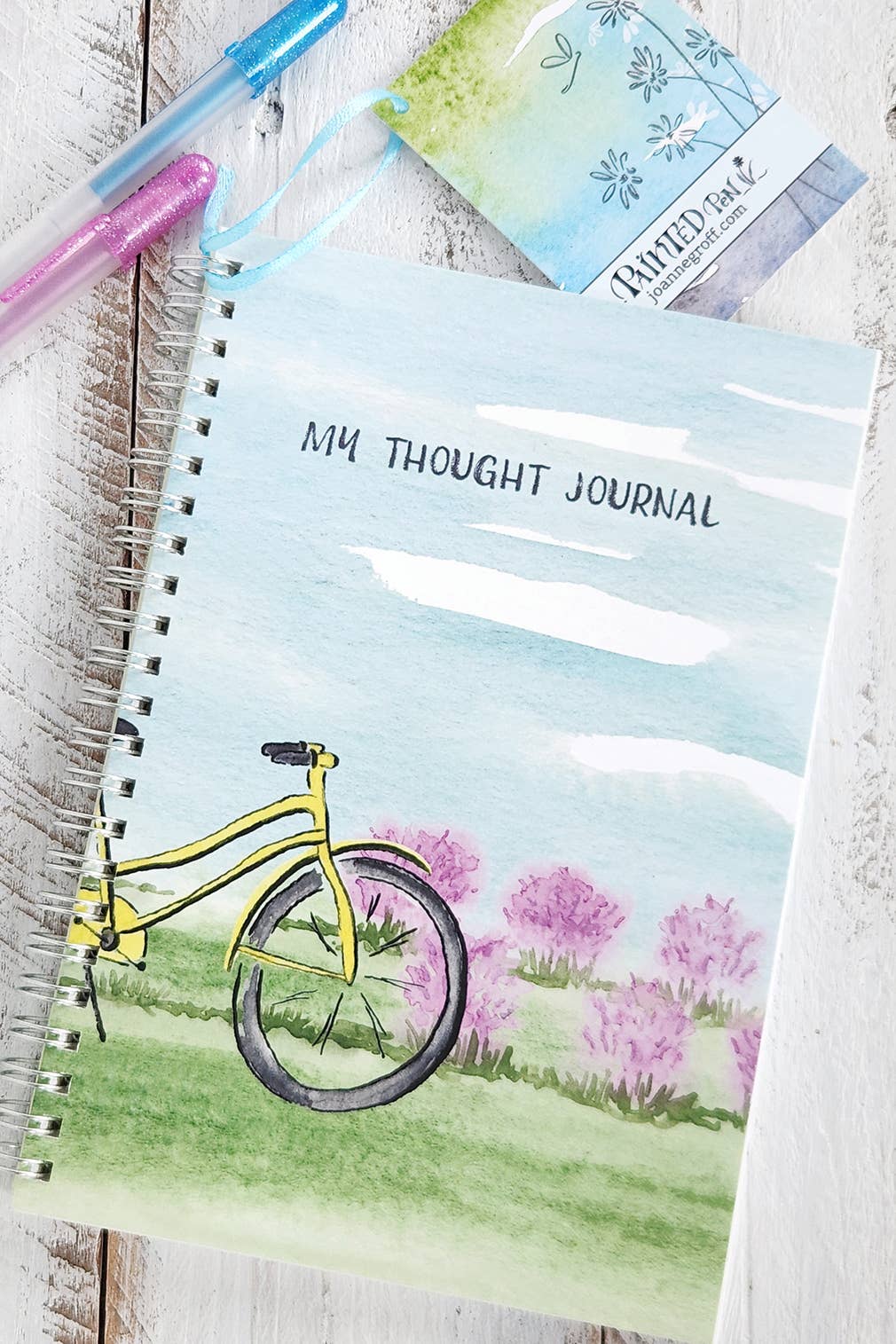 The Painted Pen - Wholesale Notebook - Summer Notebooks with Watercolor Cover Designs7