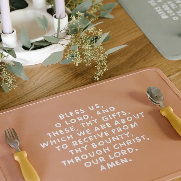 Be A Heart - Wholesale Placemat - Meal Blessing Silicone Placemat4