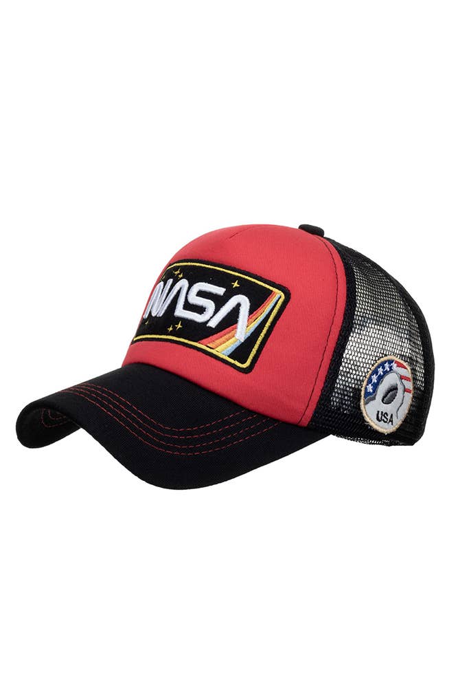 UNISHE – Engroshandel Trucker hat - Dame – USA NASA Broderi Baseball Cap ZMM0036