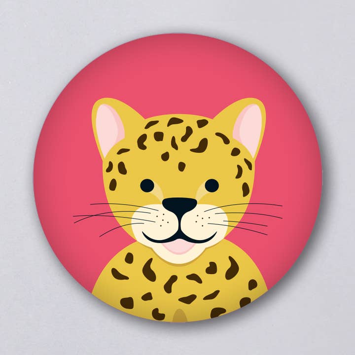 Magnet Gitte Leopard pour la vente par Kunst an Papier
