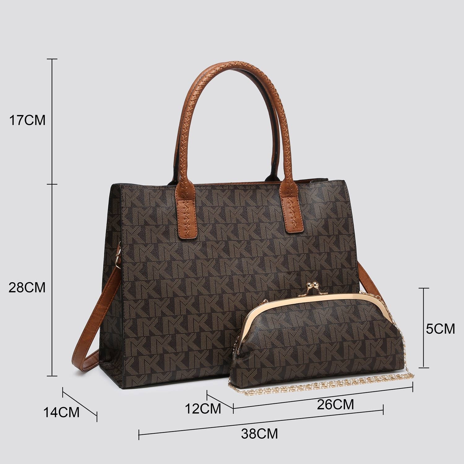 House of Milano – wholesale Tote bag – Women's – 1123  Faux Leather Set Bag1