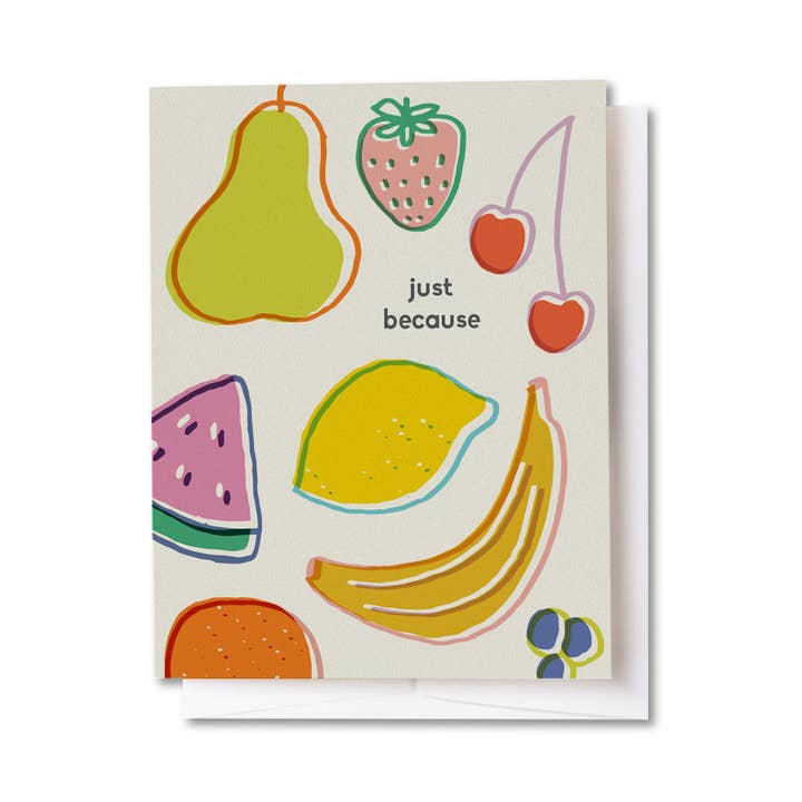 Just Because Card for wholesale by Tender Loving Empire