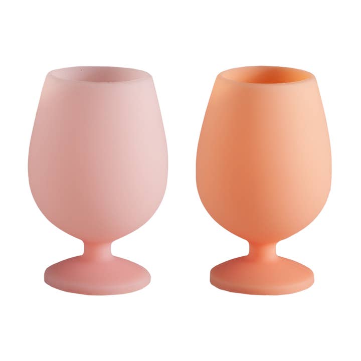 porter green | style + sustainability - Wholesale Wine glass - Peach + Petal | Stemm | Silicone Unbreakable Wine Glasses1