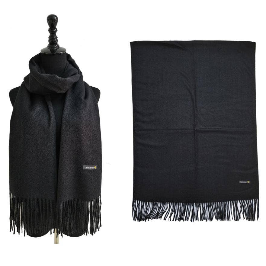 TAPA fashion – wholesale Scarf – Women's – Cashmere Feel Plain Scarves SCF4670 (12PC)25