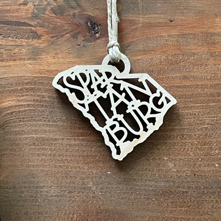 Spartanburg, SC Ornament for wholesale by Made by One32