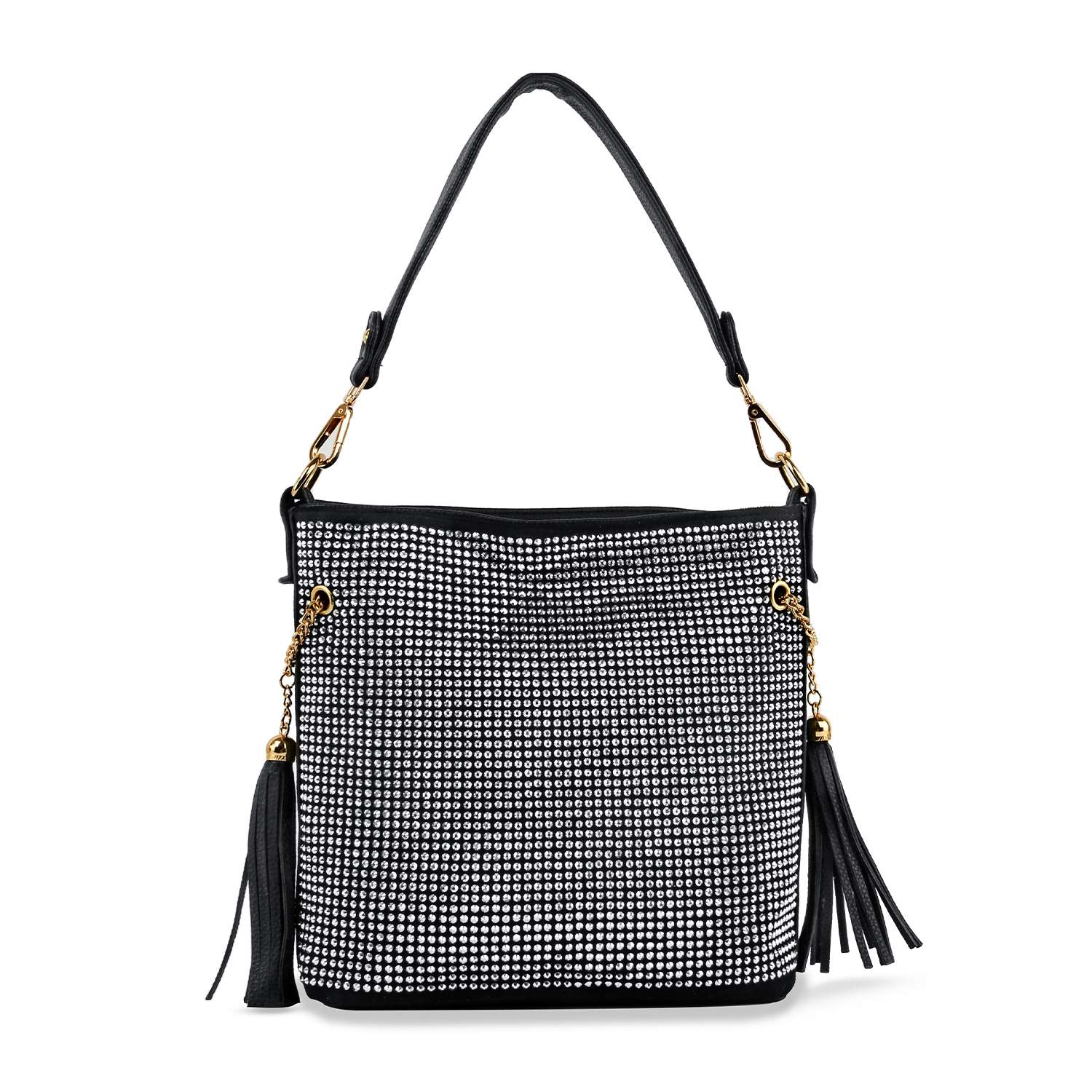 Handbag Express - Wholesale Shoulder Bag - Women's - Sparkling Rhinestone Hobo Handbag17