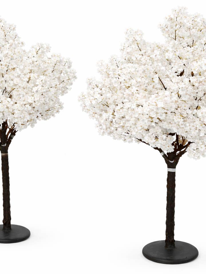 2pc set Everlasting Cherry Blossom Statement pieces for wholesale by Cwpco