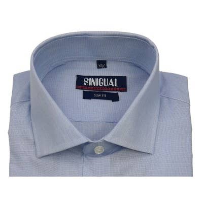 SINIGUAL – wholesale Skjortor – Herr – 12070 Cro vadderad skjorta med synliga knappar