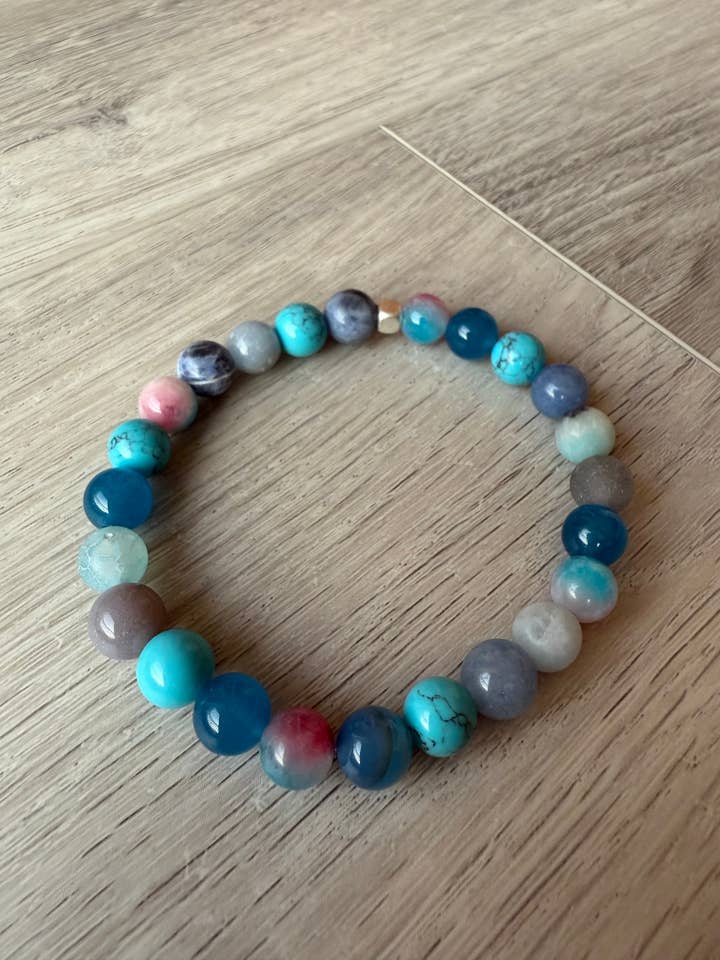 Stretchy Stone Bracelet Energy Stones for wholesale by Ahimsa Gems