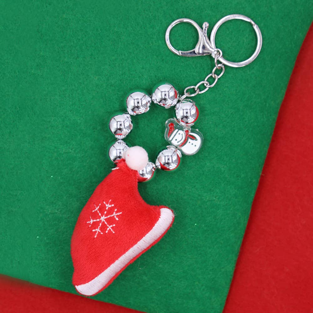   CHRISTMAS STOCKING CHARM BAG CHARM KEYCHAIN, MK 1006 for wholesale on Faire0